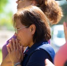 After their church burned, St. Joseph's parishioners gathered for Mass