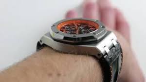 This is a popular, sought after model by timepiece collectors worldwide. Audemars Piguet Volcano Royal Oak Offshore 26170st Luxury Watch Review Youtube