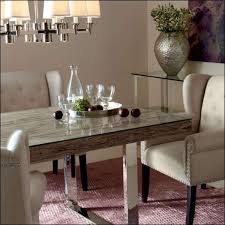 Rustic Glass Top Dining Tables