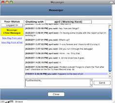 Instant Messaging In Filemaker No Plugins Or Internet