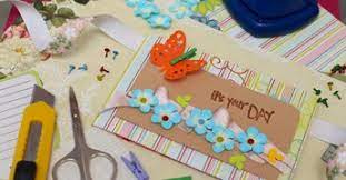 Who says you can't use unconventional paper sources for cardmaking? Card Making Class Cancelled Alderbrook Golf Course