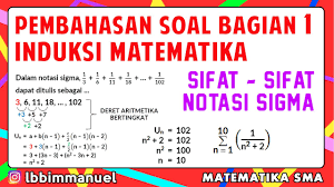 We did not find results for: Induksi Matematika Pembahasan Soal Bagian 1 Sifat Notasi Sigma Pembuktian Notasi Sigma Youtube