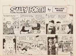 Wallace Wood | Sally Forth | MutualArt