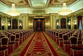 While the palace was constructed by ayala khuan chew of the uk, the designer of the interior of the palace, was also attached to the construction of the famous burj al arab in dubai. Istana Nurul Izzah Interior Conference Hall Archnet
