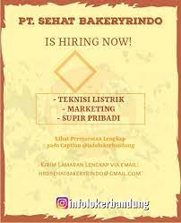 Negotiation skill, communication skill core skill: Lowongan Kerja Pt Sehat Bakeryrindo Bandung November 2019 Info Loker Bandung 2021