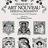 Art nouveau highlighted curvaceous lines, often inspired by plants and flowers. 3