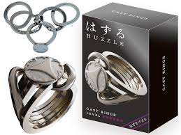 This is a level 5 which is pretty difficult. Hanayama Cast Puzzle Level 5 Ring Ii Mindteasers Hanayama Cast The Games Shop Board Games Card Games Jigsaws Puzzles Collectables Australia