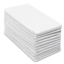 Black And White Kitchen Towels Amazon Cotton Craft 12 Pack Flour Sack Kitchen Towel Napkins 100 Dish Towel Set White Tea Towels Flour Sack Kitchen Towels