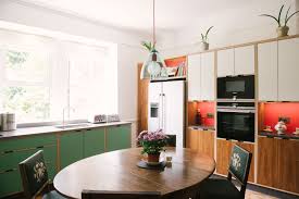 walnut veneer kitchen doors wood