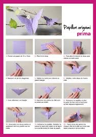 Un Papillon En Origami En Etapes A Telecharger Origami Papillon Design Origami Origami Facile