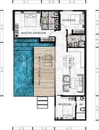 Lay4524 Tropical Modern Villa With 3 Bedrooms Container House Plans Pool House Plans Building A Container Home
