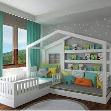 This is one of our favorite ideas if you have a storage or kids trundle bed, so the drawers/extra sleeping spot can be easily rolled into room. 20 Amazing Kids Bedroom Design Ideas