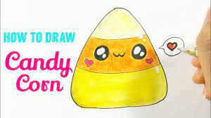 Today, we're learning how to draw a candy corn monster. How To Draw Halloween Candy Corn Cute Candy Corn Easy Drawing Tutorial For Kids Youtube