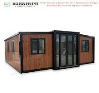 China Customized House Mobile Prefabricated House Modular Expandable  Container Home House