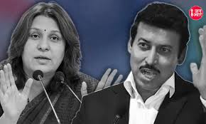 शर्म आती है कि आप सेना में थे' भाजपा सांसद राज्यवर्धन सिंह राठौर के संसद  में दिये भाषण पर भड़कीं सुप्रिया श्रीनेत