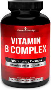 60 count (pack of 1) 4.8 out of 5 stars. Amazon Com Super B Complex Vitamins All B Vitamins Including B12 B1 B2 B3 B5 B6 B7 B9 Folic Acid Vitamin B Complex Supplement Support Healthy Energy Metabolism 90