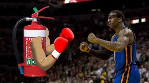 Amar E Stoudemire Injures Hand In Alleged Fight With Locker Room Fire Extinguisher Update Amar E Stoudemire Arch Enemy Fire Extinguisher