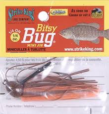 Available in a variety of effective colors, the strike king hack attack jig has already helped greg hackney on tour and will help you get those heavy cover fish back to the boat. Amazon Com Strike King Bitsy Bug Mini Jig Bait Artificial Fishing Bait Sports Outdoors