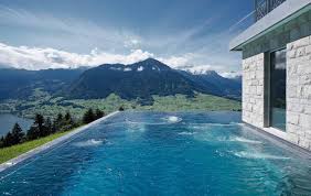 Hotelbroschure Hotel Villa Honegg Infinity Pool Villa Honegg