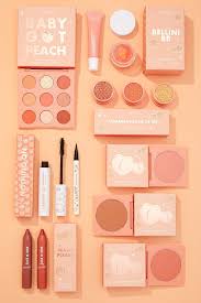 Just Peachy Colourpop Peach Makeup Makeup Kit Kawaii Makeup