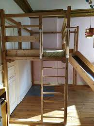 Kinderhochbett preise vergleichen und günstig kaufen bei idealo.de 751 produkte große auswahl an marken bewertungen & testberichte. Grosses Abenteuerbett Mit Rutsche Und Treppe In Altona Hamburg St Pauli Ebay Kleinanzeigen