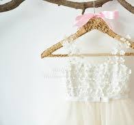 Sheer Illusion Beaded Flowers Champagne Tulle Wedding ...