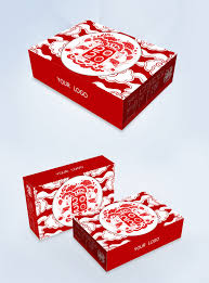 Origami box 종이접기 상자접기 (designed by sweet paper). Red Festive New Year Gift Box Packaging Design Template Image Picture Free Download 401627612 Lovepik Com