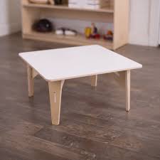 Weaning Tables Give Your Child A Surface For Creative Discovery As They Transition To A Solid Diet And Gain More Independe Small Tables Kids Wooden Table Table