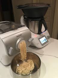 My First Meal In The New Combo I M In Phillips Pasta Maker Thermomix Tm5 Pasta Maker Phillips Pasta Maker Food