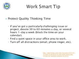 What to do on the first day of your internship. Staff Professional Development June 5 What Is Working Smart Boosting Your Brain Function Tips For Working Smarter Brainstorm Ppt Download