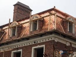 Copper roofing sheets are sold by weight, and because of the rarity of the metal, thickness greatly increases cost. Installation And Copper Roofing Repair In Chesterfield And St Louis Mo