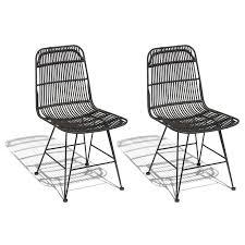 decoration mobilier jardin et idees cadeaux gifi chaise salle a manger cuisine noire et bois meuble gifi