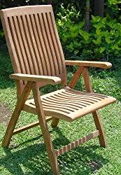 Grade A Teak Wood Luxurious Reclining Folding Arm Captain Dining Chair Model Marley Whdcarmr Price December 2020 Comfortable Outdoor Furniture Wooden Garden Chairs Outdoor Chairs