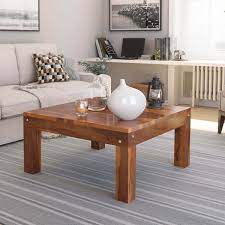 From coffee tables with storage to simply designed wooden square coffee table, anything to everything to serve your lovely abode. Patet Contemporary Rustic Solid Wood Cocktail Square Coffee Table
