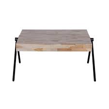 New weiss 29 tiled bunching table. Taula Wood Coffee Table In Natural Finish Small Bois Cuir