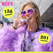 NICK'S soft filled protein bar. Without added sugar