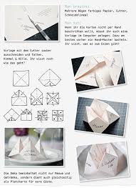 Diy Tischdeko Himmel Holle Origami Hochzeit Einladung Basteln Hochzeit Menu