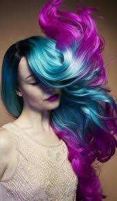 Maybe you would like to learn more about one of these? Evilhair Color Inspiration Sky Blue To Magenta Pink Facebook