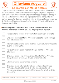 Piazzale bellini 1 60027 osimo an. Ottaviano Augusto Schede Didattiche Per La Scuola Primaria Pianetabambini It