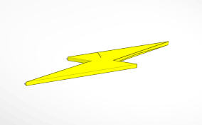 The lightning bolt is a common insignia for military communications units throughout Lightning Bolt Tinkercad