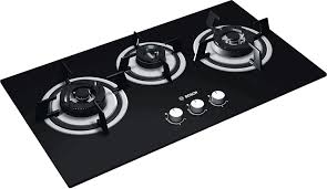 Sunflame hobtop counter top hob gas stove 3 burner auto ignition. Buy Bosch Tempered Glass Top 3 Burner Gas Stove Manual Ignition Black Online At Low Prices In India Amazon In
