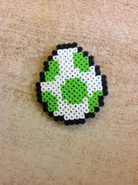 Yoshi Egg Fusion Beads Crafts To Do Hama Beads