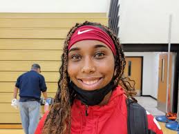 Rancocas Valley senior Kylie Bradford spending quality time in the training  room