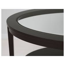 From the beginning when to move the legs come out. Malmsta Coffee Table Black Brown 130x80 Cm Ikea