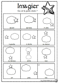Imagier Positions Prepositions De Lieu Imagier Emotions Et Sentiments