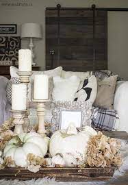 31 Amazing Fall Decorating Ideas Using White Pumpkins Homedecorideasdiy Farmhouse Fall Decor Fall Home Decor Fall Decor