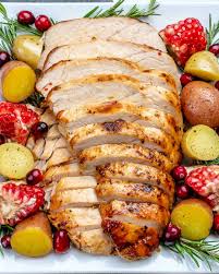 The only difference is that turkey requires slightly more marinade than chicken, thanks to how easily it can dry out. Easy Oven Roasted Maple Turkey Breast Healthy Fitness Meals