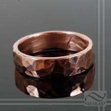 Hammered Copper Wedding Band By Mooredesign13 On Etsy 65 00 Traditional 7th Year Anniversary Material Copper Wedding Band Copper Wedding Wedding Bands