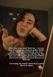 ALLEGEDLY. I'm about to start pitching Between County Lines soon! 👻 ✨...