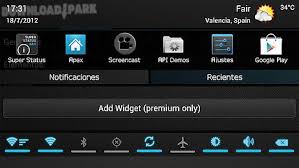 Add useful tweaks to your status bar such as quickly changing brightness/volume, notification previews, gestures, and more . Super Status Bar Android Aplicacion Gratis Descargar Apk